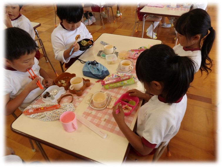 弁当の様子です