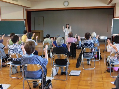 歌って！若返り教室