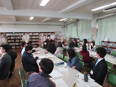 校内研修②の様子です。