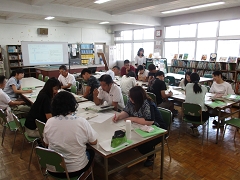 校内ミニ自主研修会⑤の様子です。