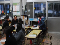 校内ミニ自主研修会の様子です。