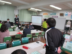 校内研修の様子です。