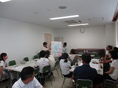 第２回校内全体研修会の様子です。