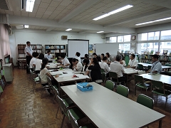第３回　授業研修会の様子です。