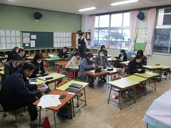 校内自主研の様子です。