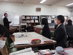 ５年生研究授業の様子です。