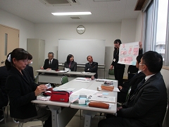 ５年生研究授業の様子です。