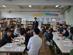 生徒指導研修の様子です。