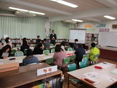 校内研修の様子です。