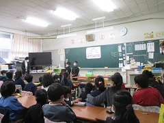 一日入学の様子です。