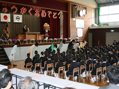 平成28年度入学式の様子です