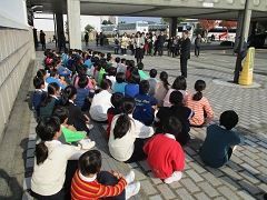 学校音楽祭の様子です。