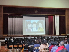 教育講演会の様子です。