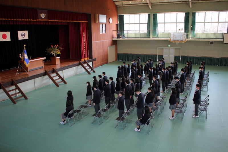 卒業式 卒業式
