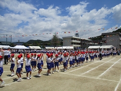 運動会の様子です