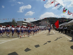 運動会の様子です。