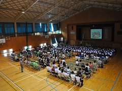 教育講演会の様子です。