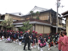 修学旅行の様子です。