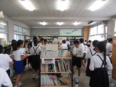 校内読書週間の様子です。