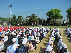 なかよし遠足の様子です。