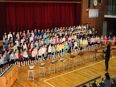 学芸会の様子です。