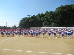運動会練習の様子です。