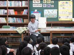 校内読書週間の様子です。