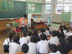 校内読書週間の様子です。