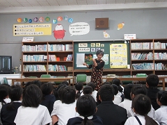 校内読書週間の様子です。