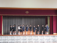 なかよし集会の様子です。