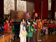 学芸会の様子です。