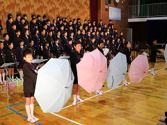学芸会の様子です。