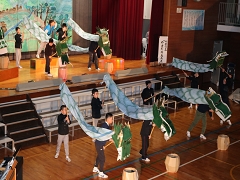 学芸会の様子です。