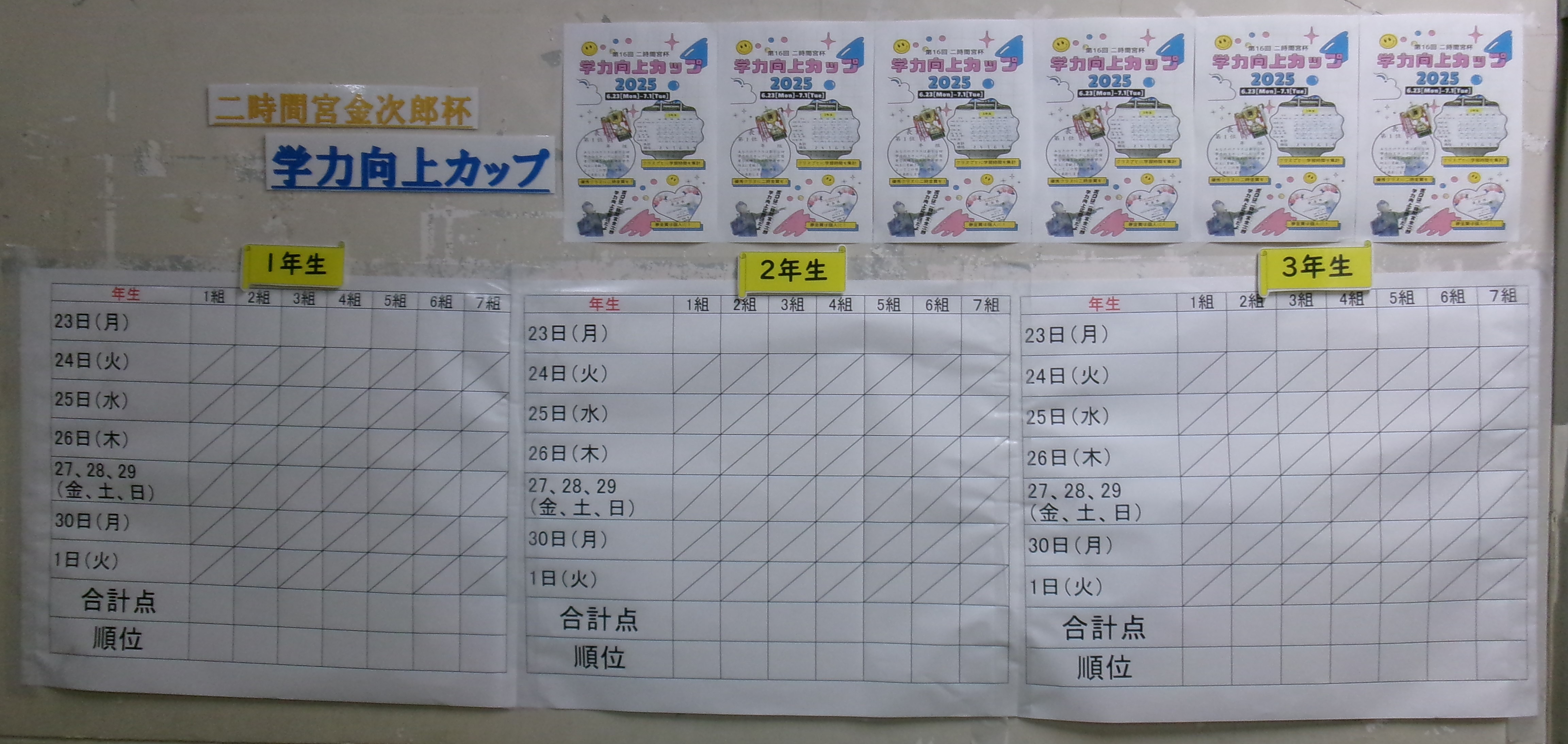 学力向上カップ