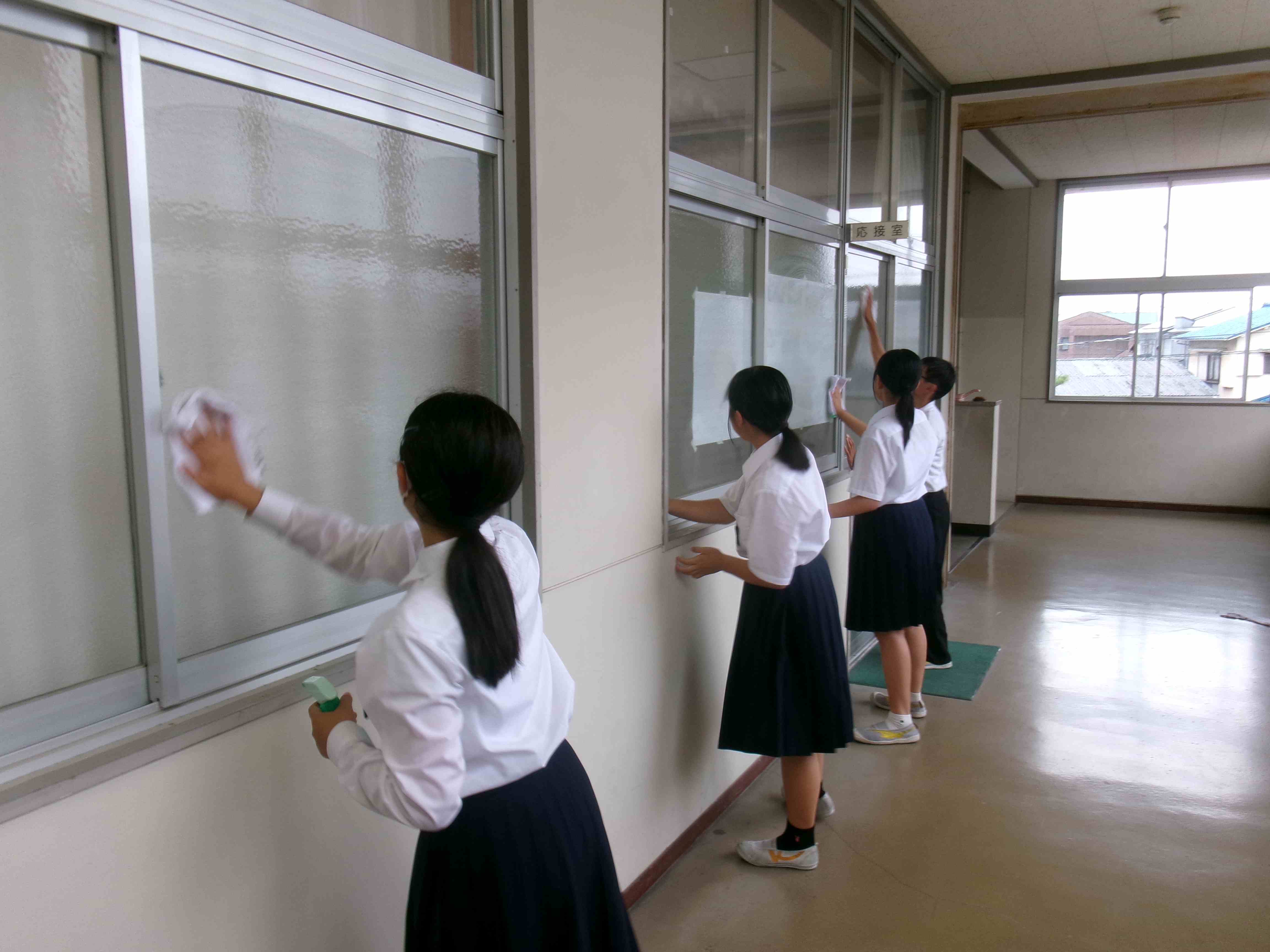 １学期キラキラ清掃