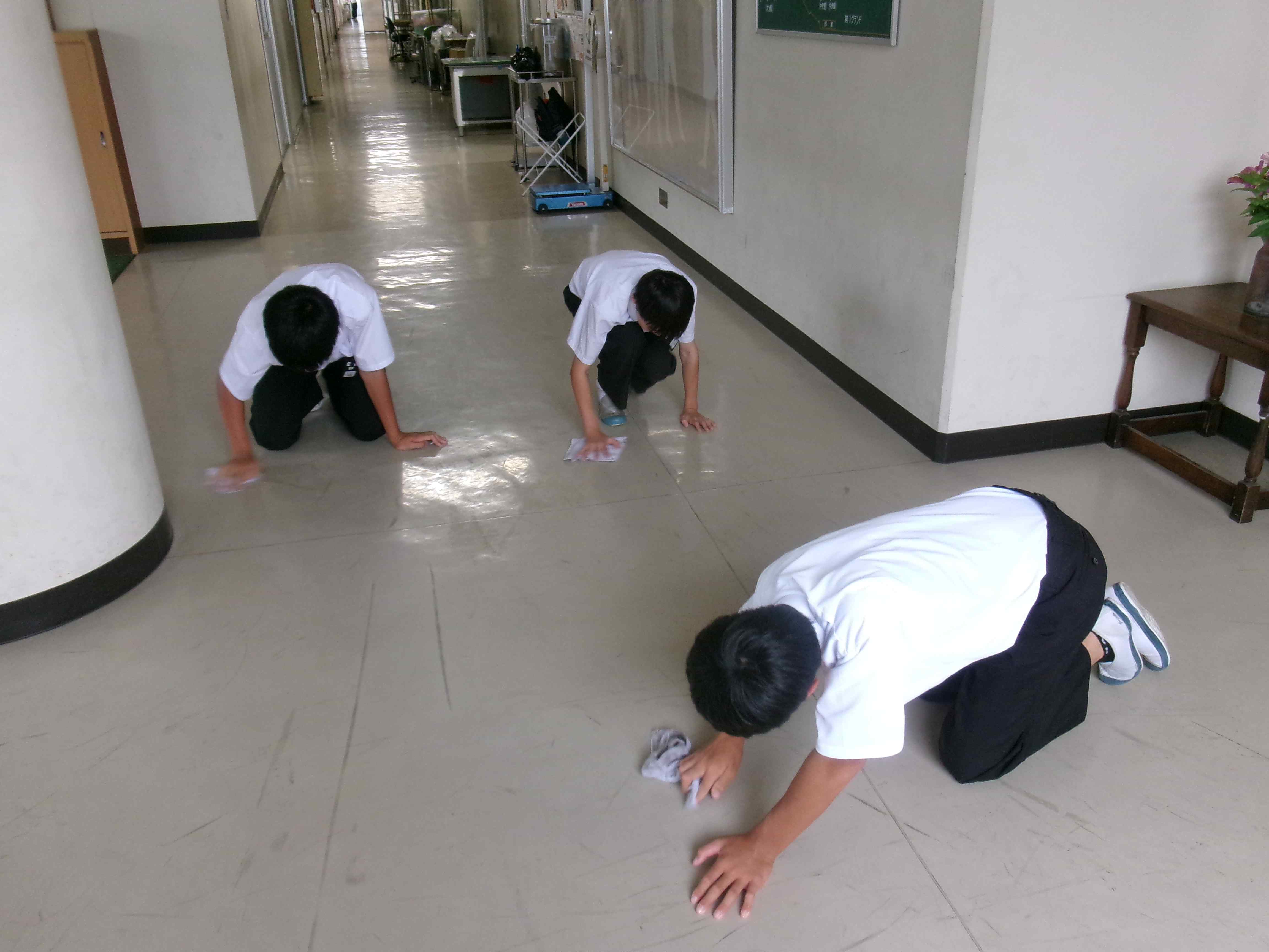 １学期キラキラ清掃