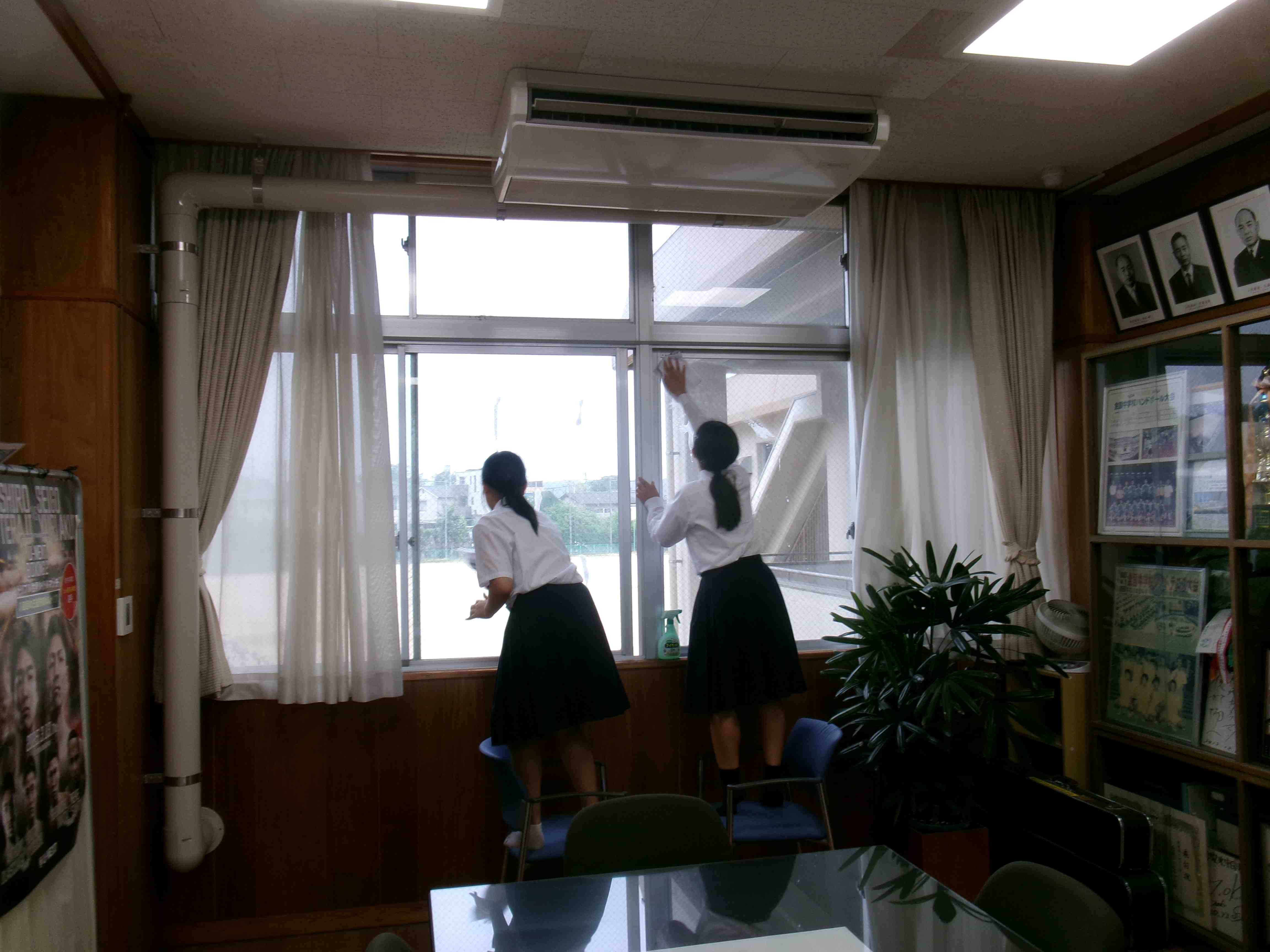 １学期キラキラ清掃