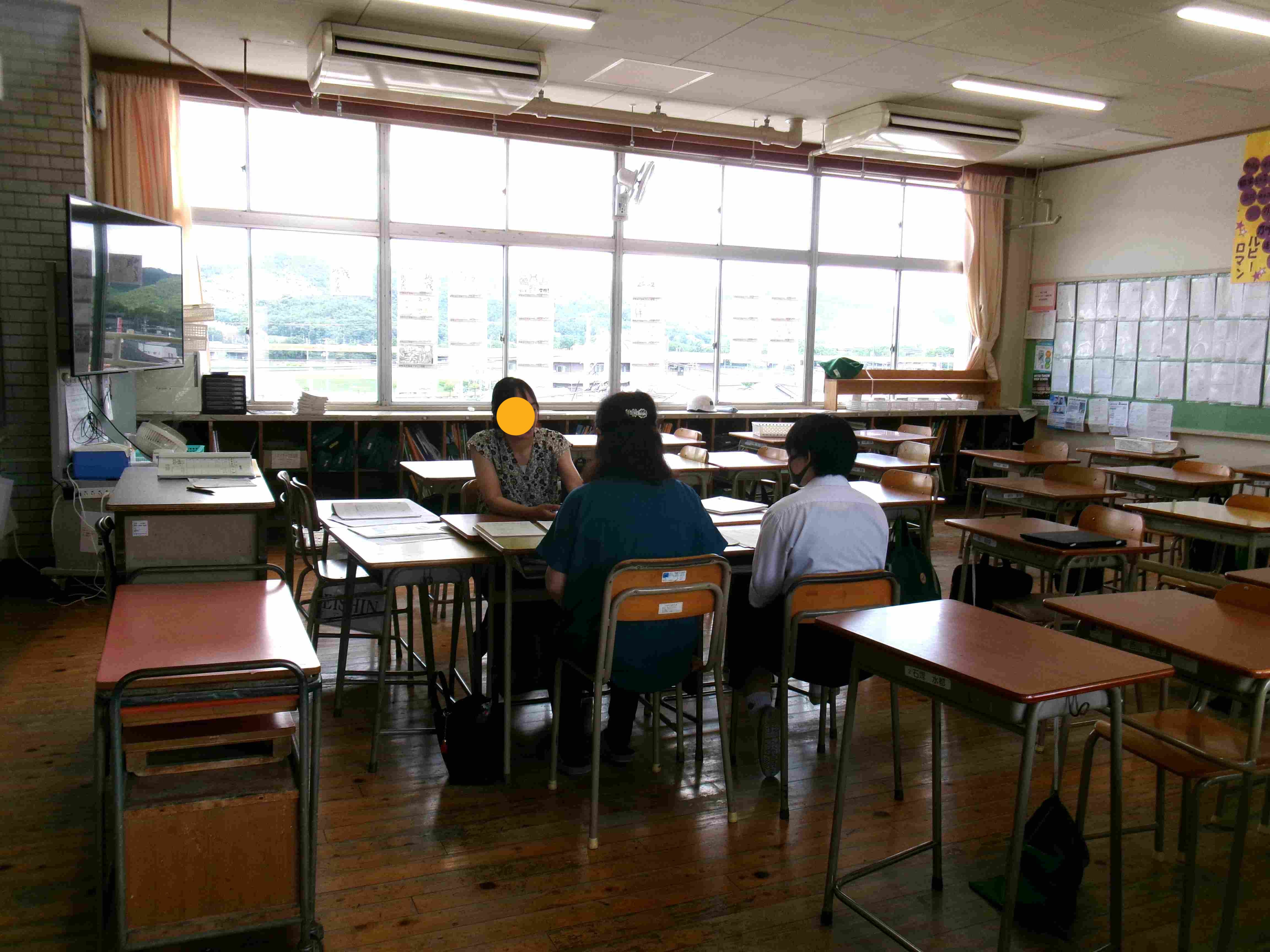 １学期三者懇談