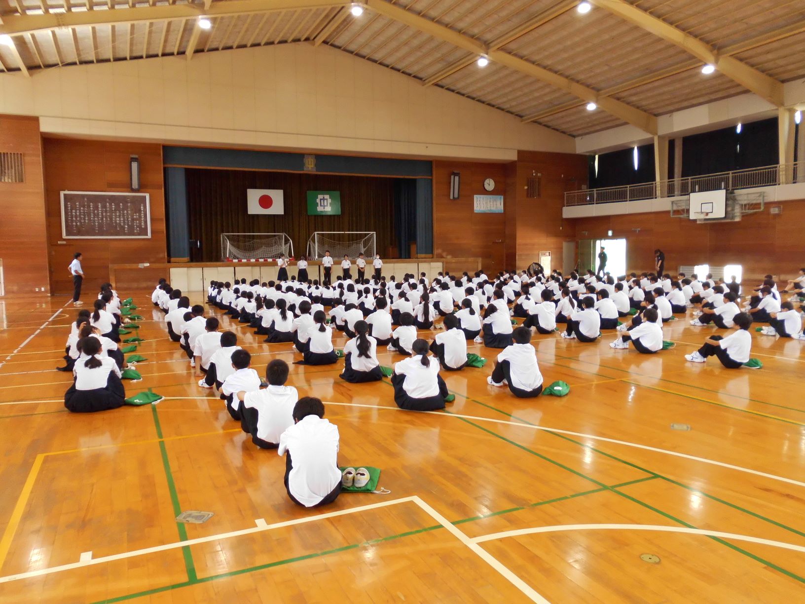 １年生学年集会