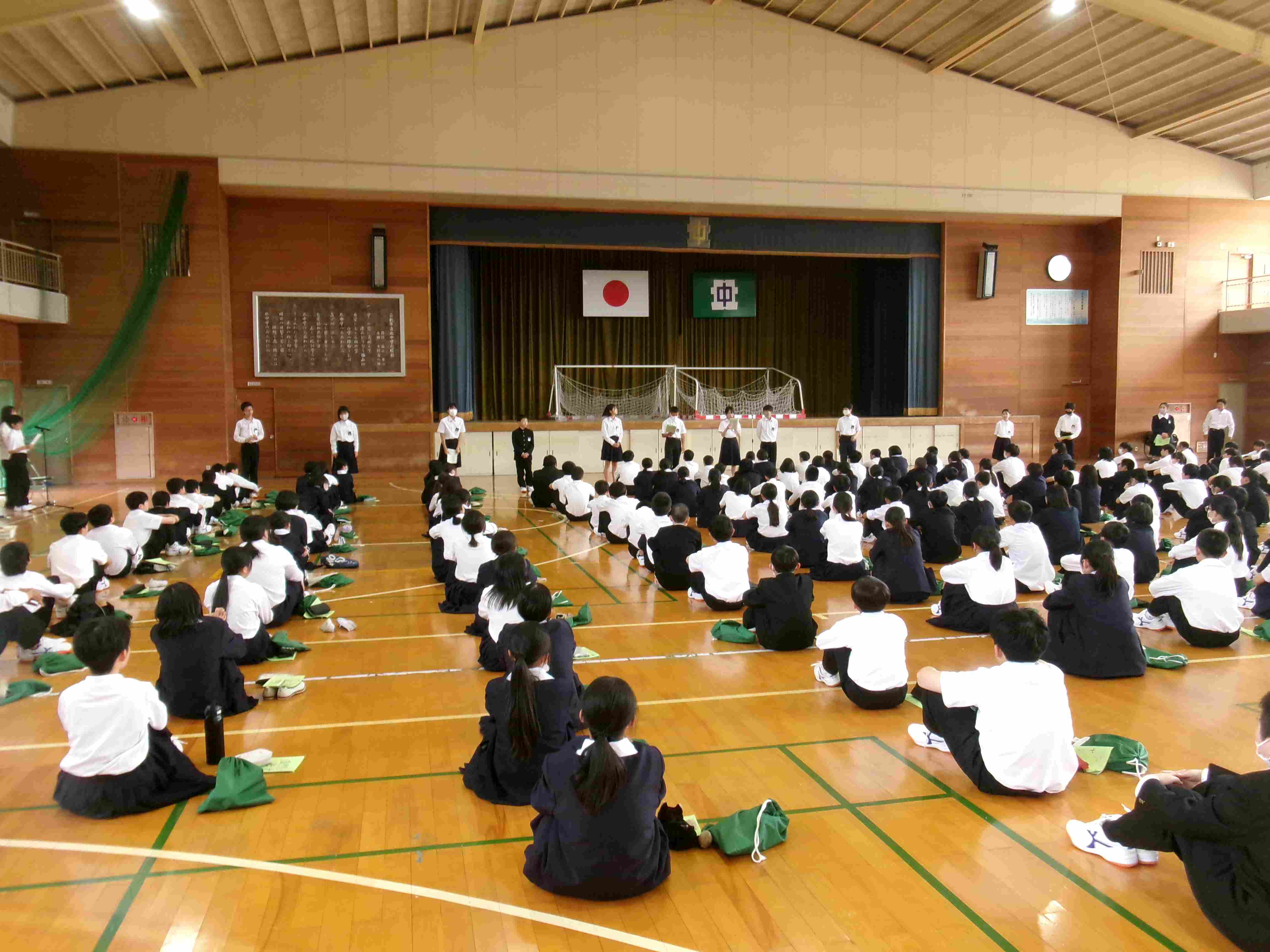 １年生自然教室事前指導