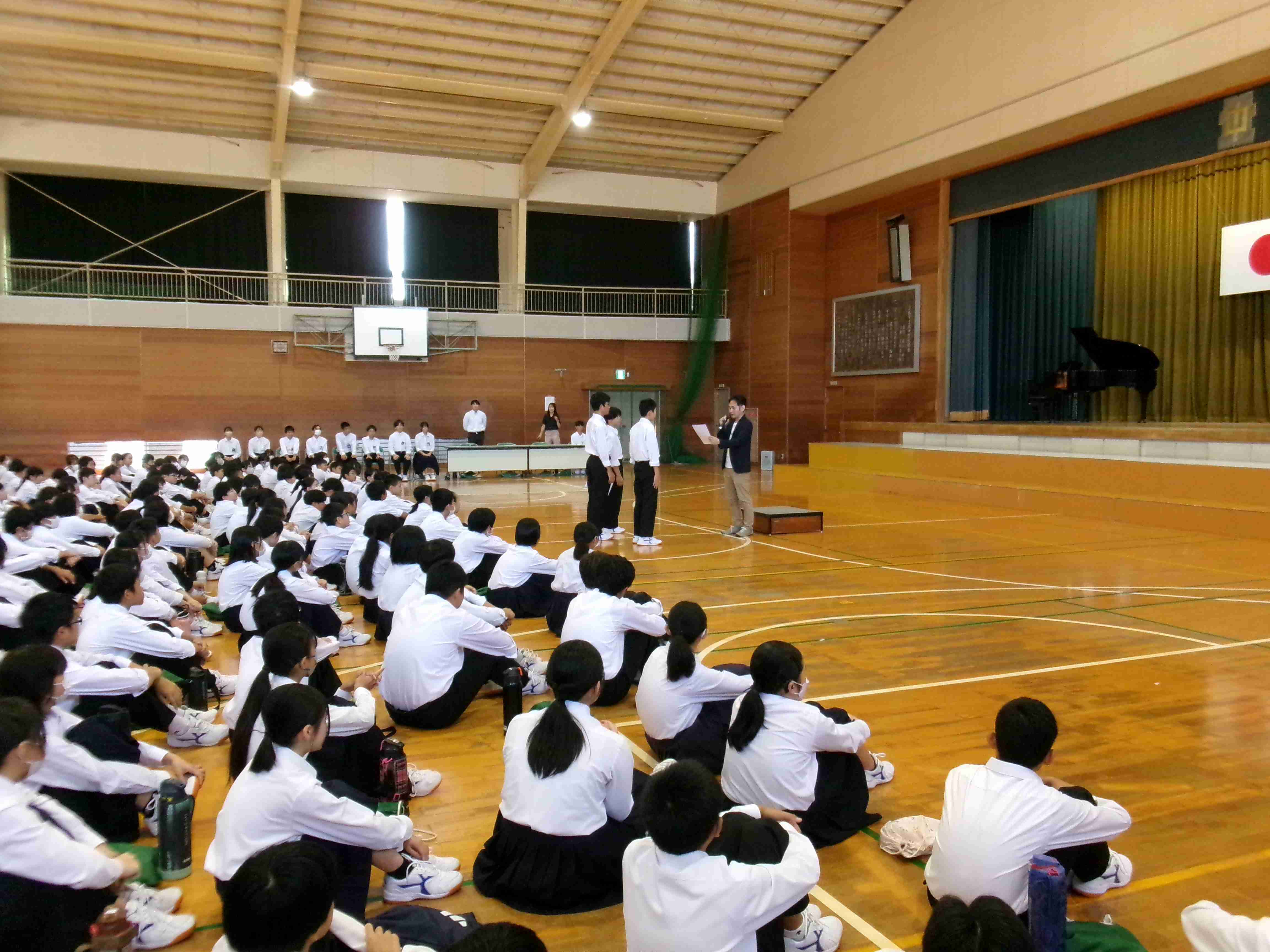 １・２年歌声大会