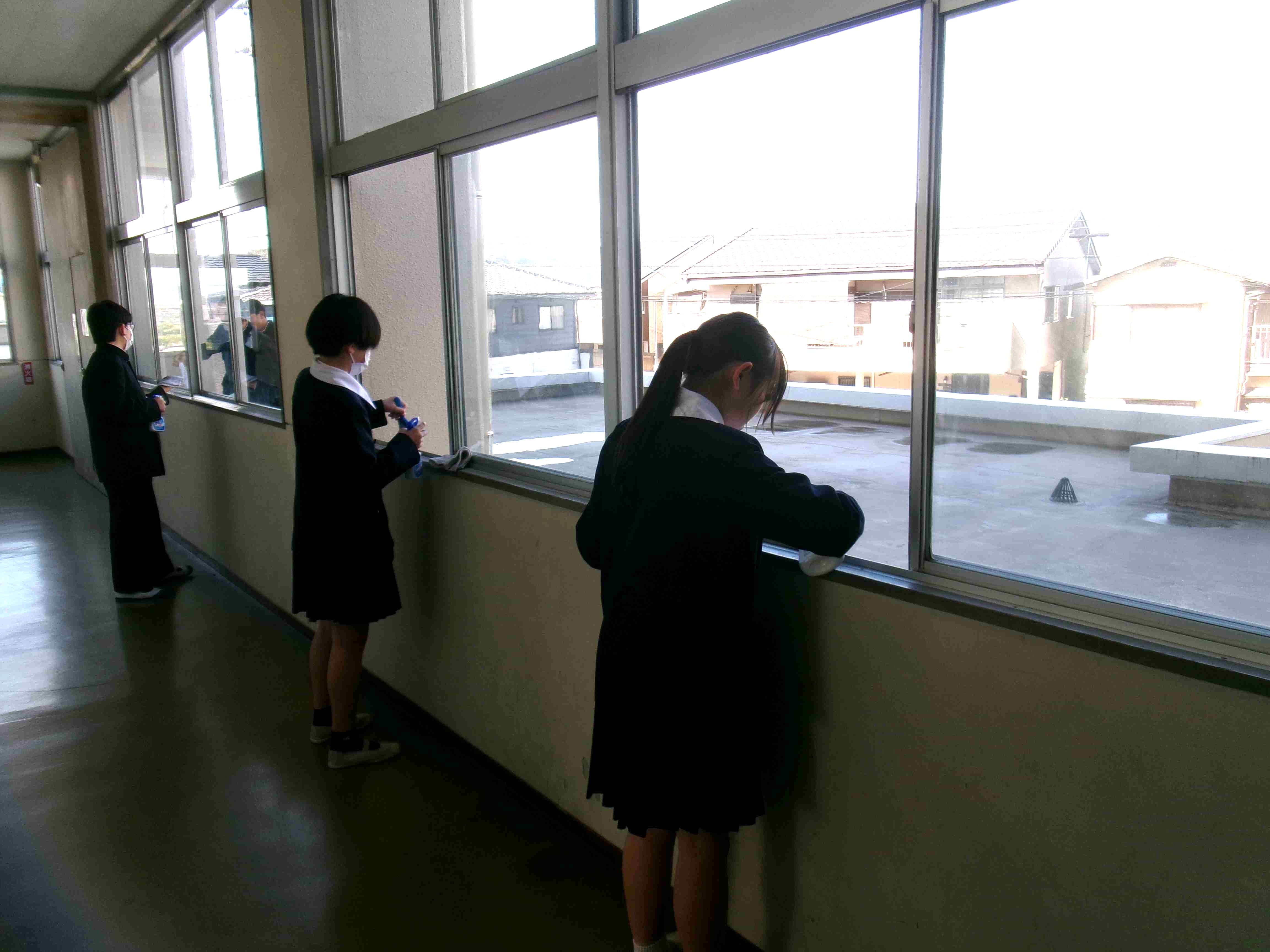 ２学期キラキラ清掃