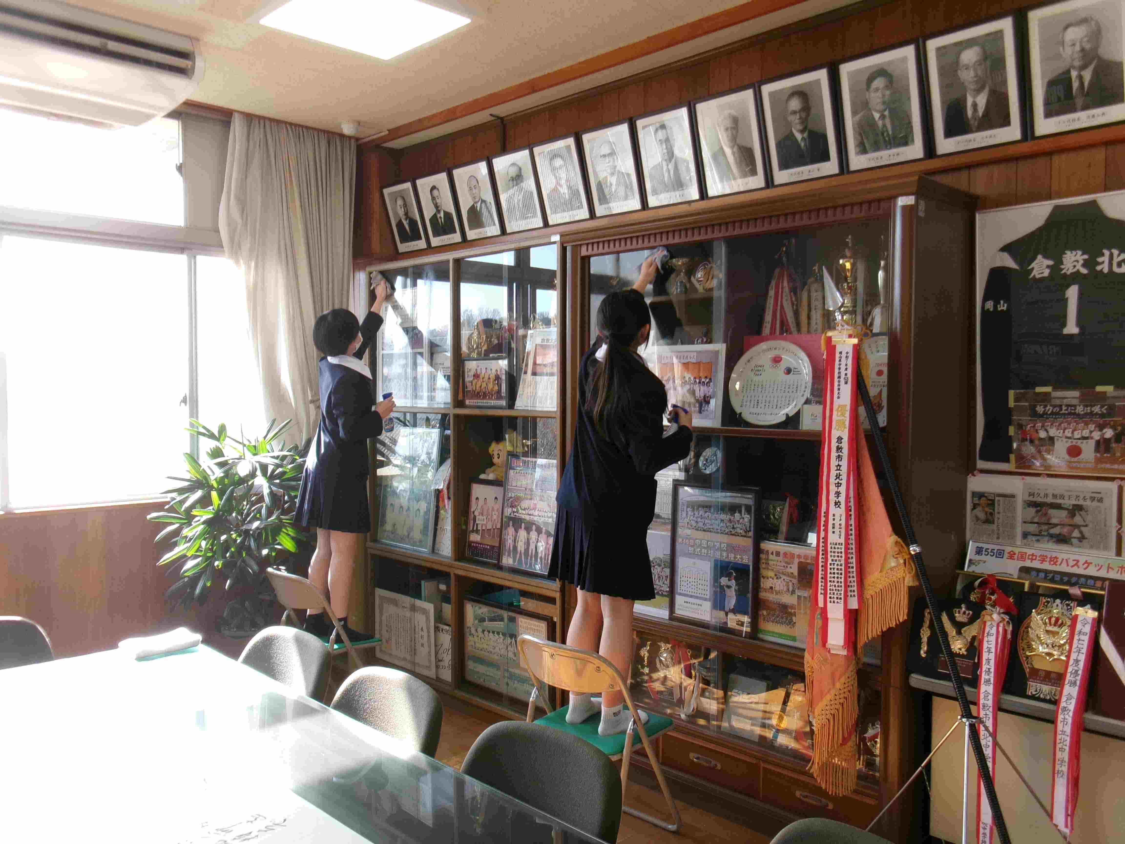 ２学期キラキラ清掃