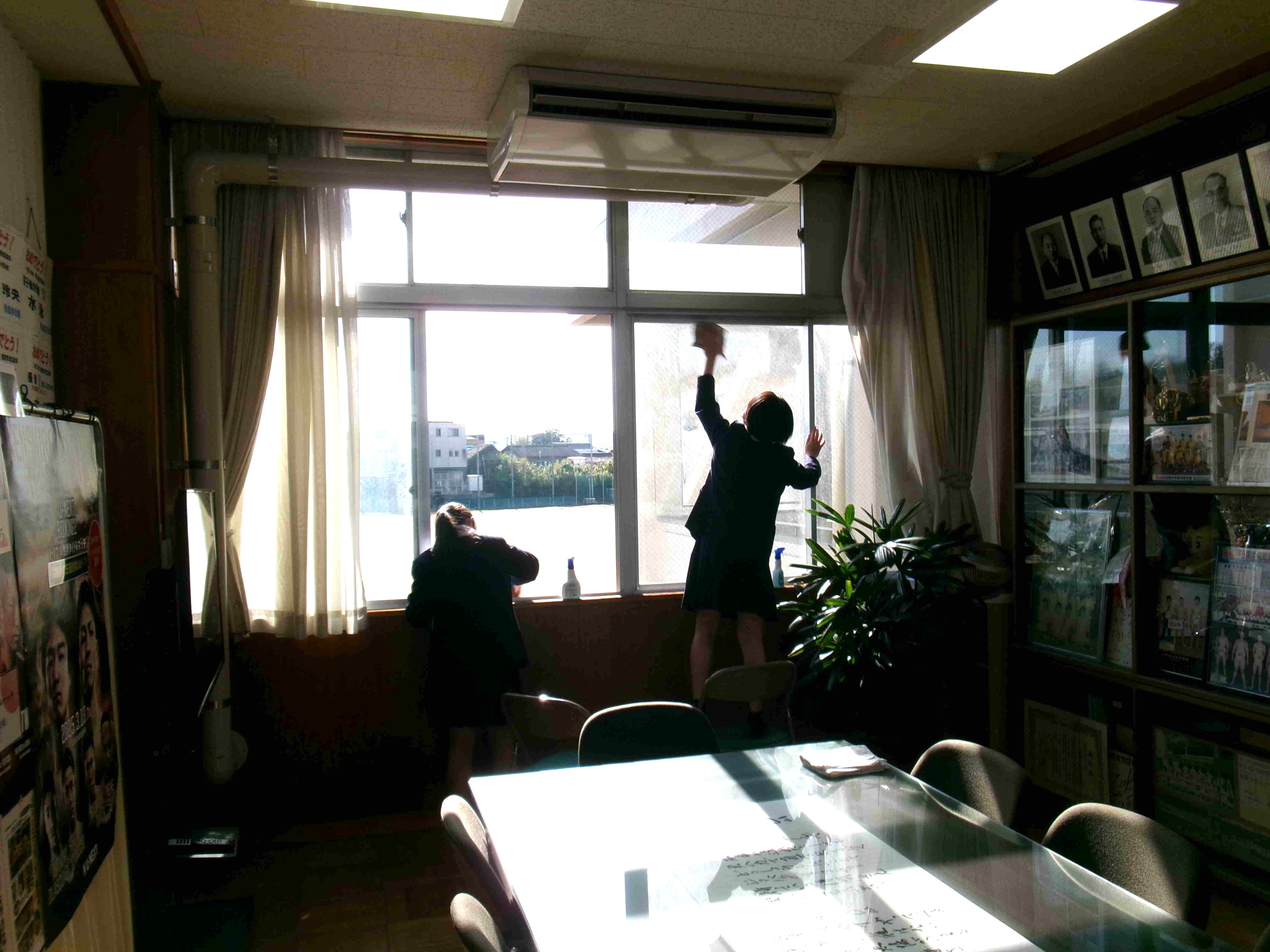 ２学期キラキラ清掃