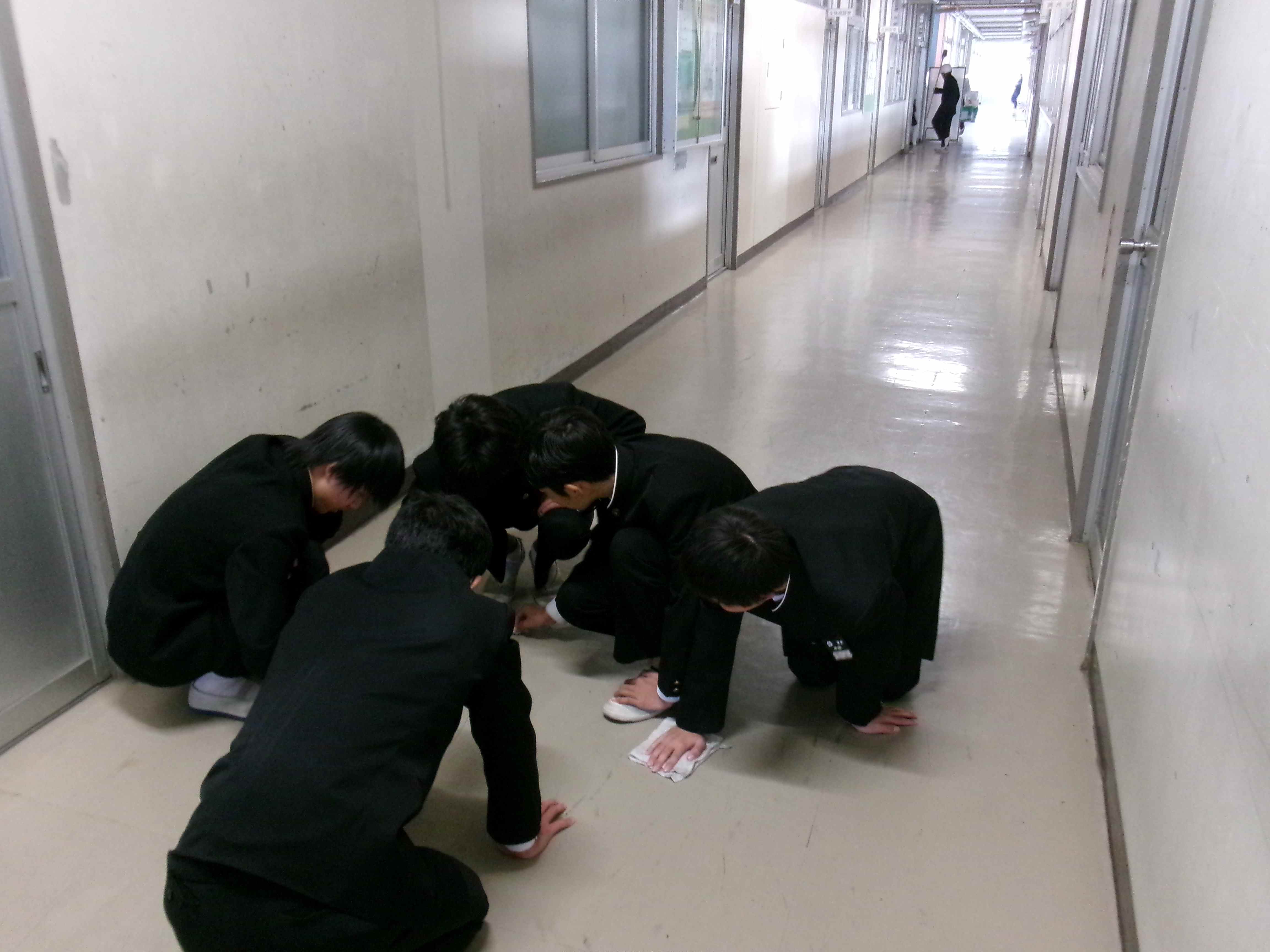 ２学期キラキラ清掃
