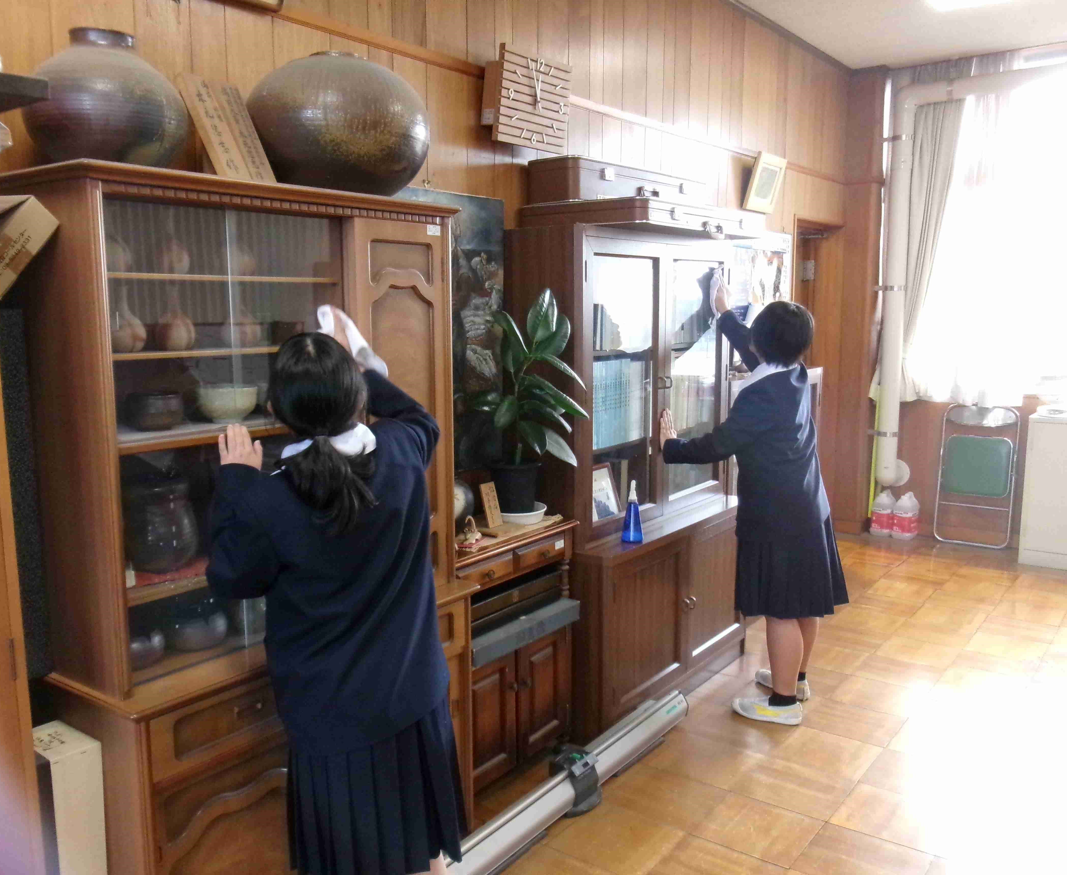 ２学期キラキラ清掃