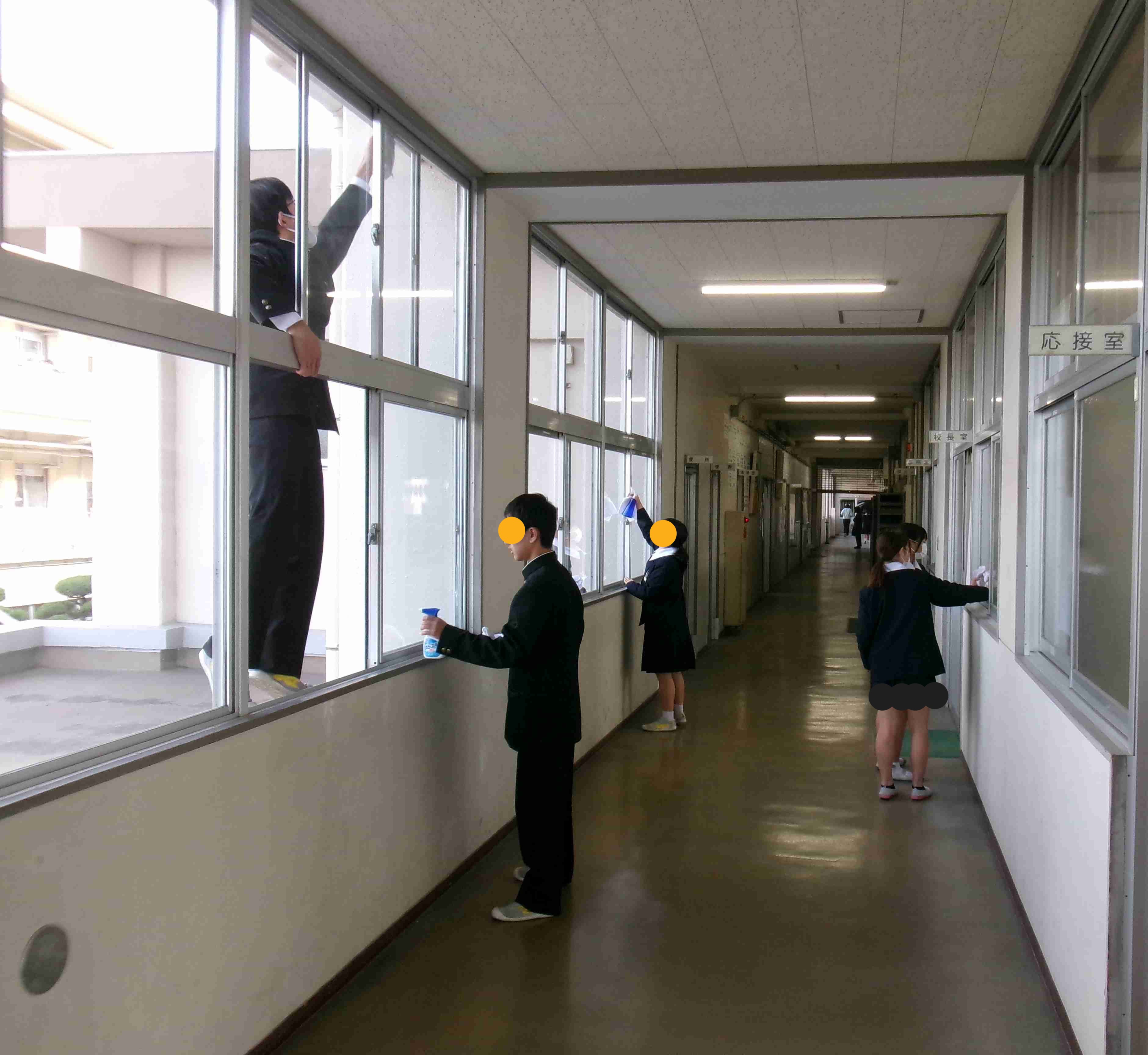 ２学期キラキラ清掃