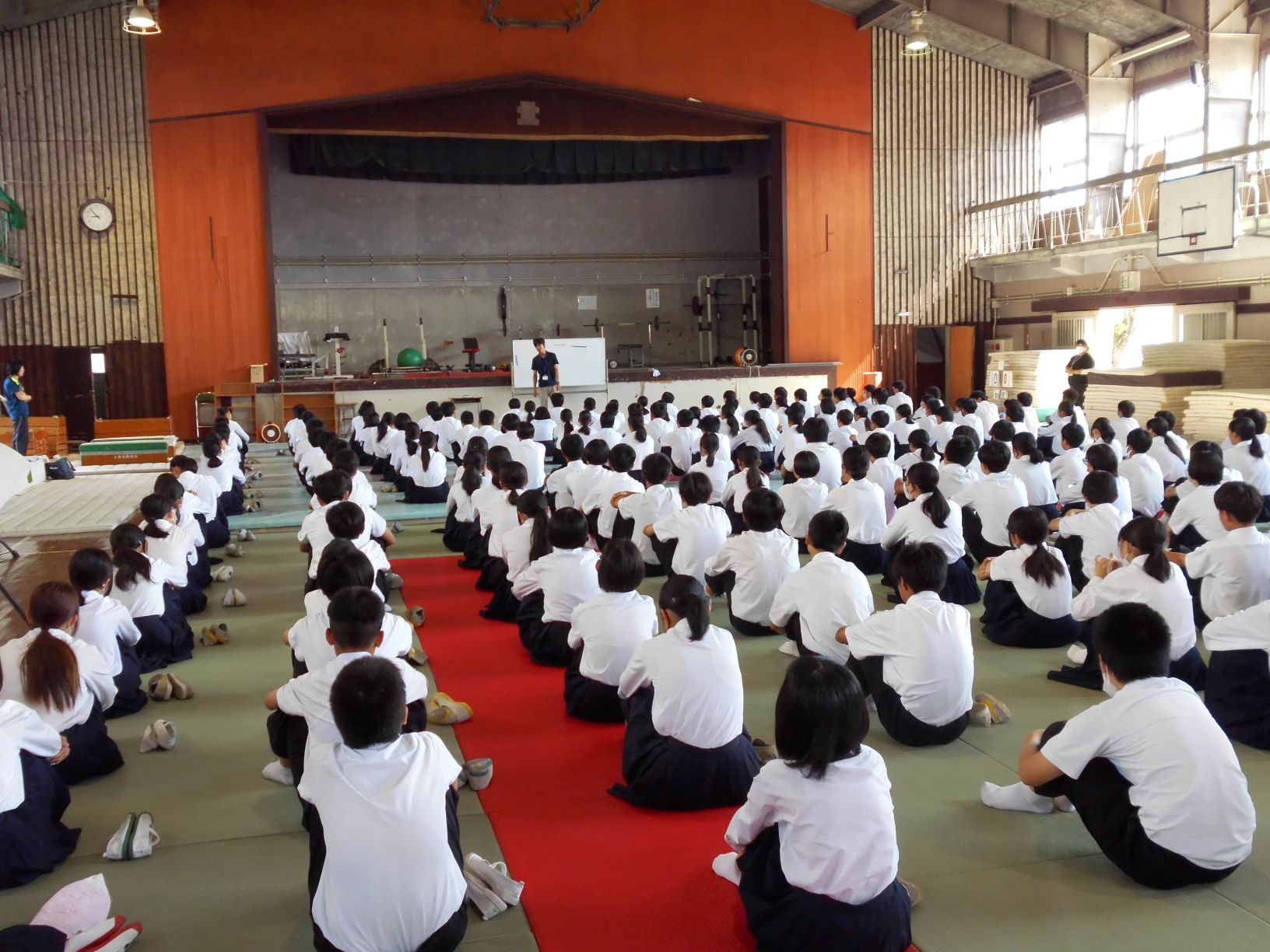 ２年生学年集会