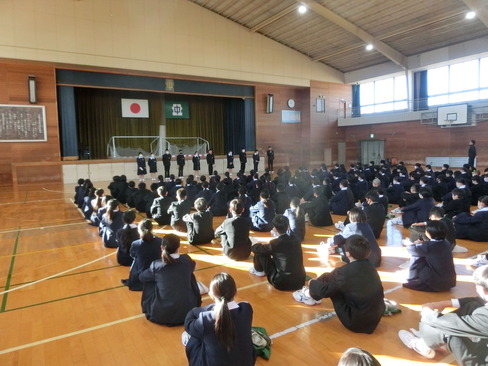 学年集会