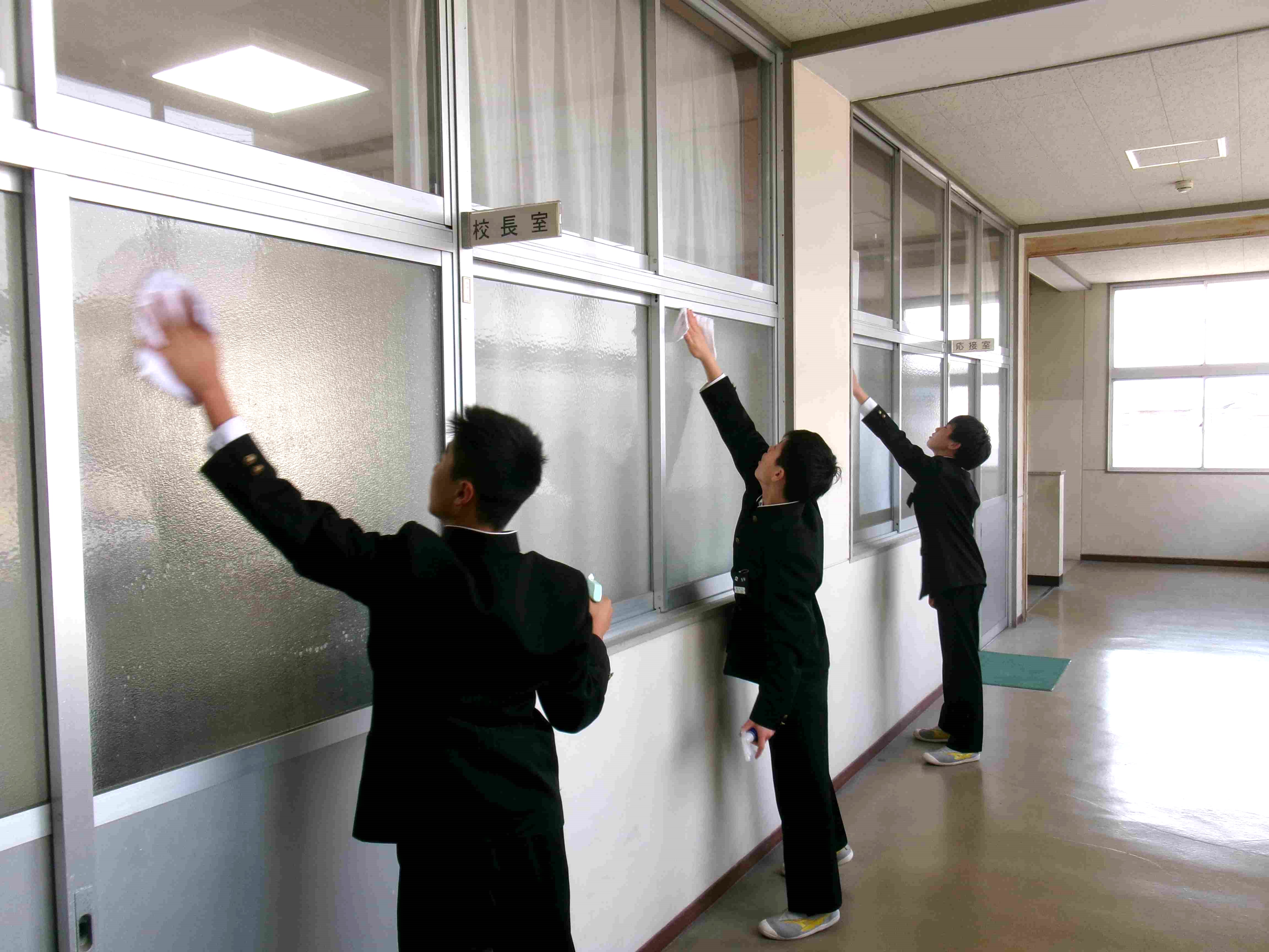 ３学期キラキラ清掃